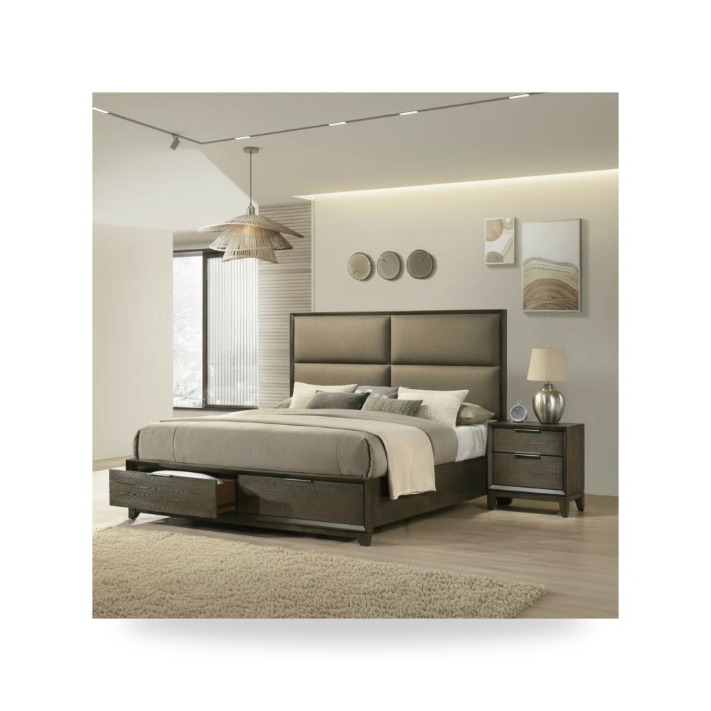 سرير نوم فاخر - سرير نوم موديل RF 1929 - طراز RF-1929-B6574BED