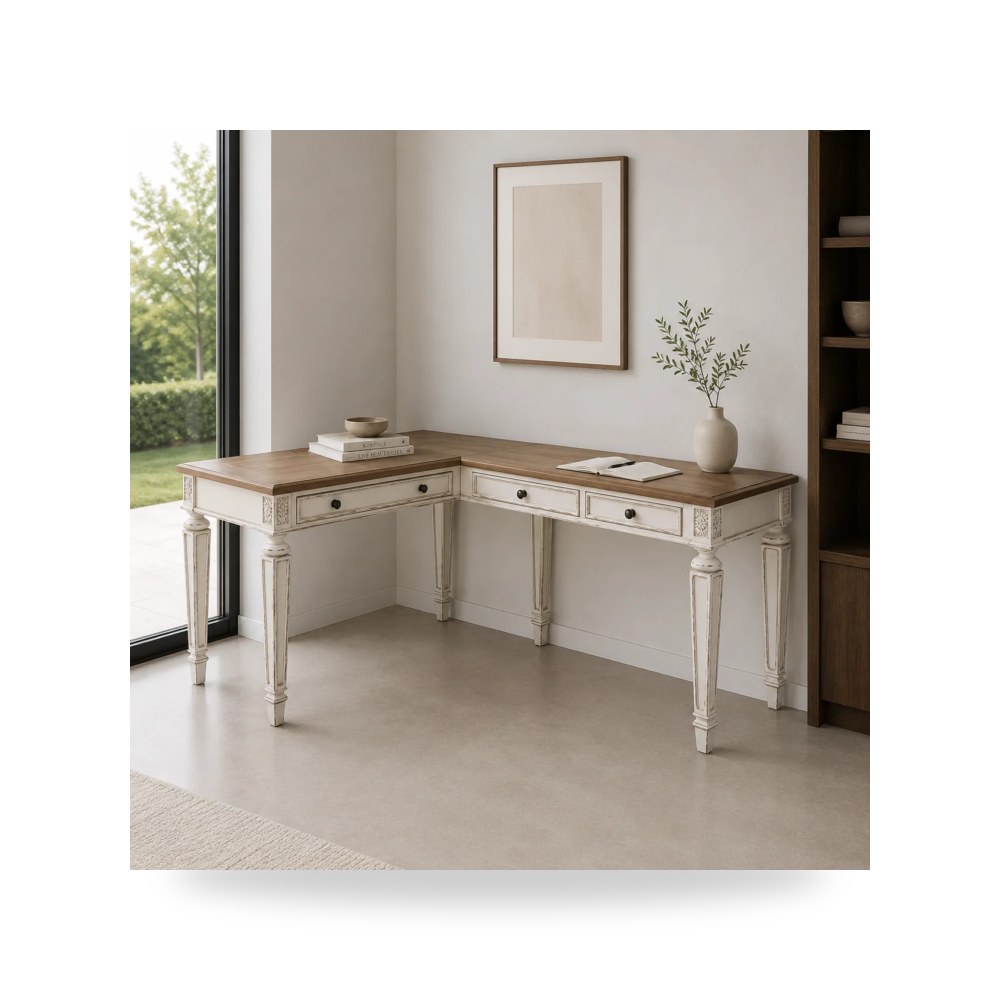 مكتب عمل آشلي Ashley Furniture موديل H743 set موديل H743-set