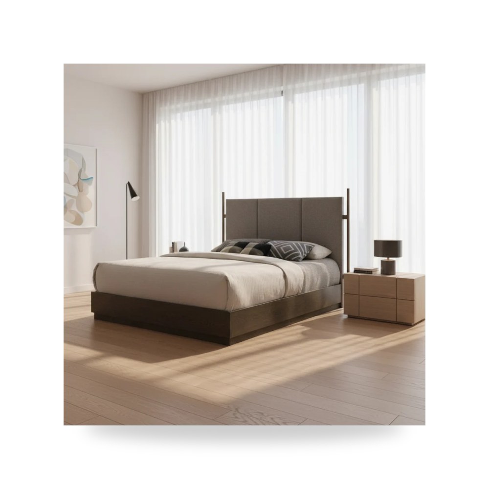 سرير نوم فاخر - سرير نوم موديل R1917 B0002BED - طراز R1917-B0002BED