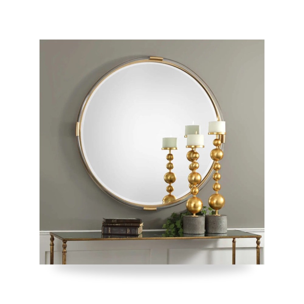 مرآة ديكور Mackai Round Uttermost