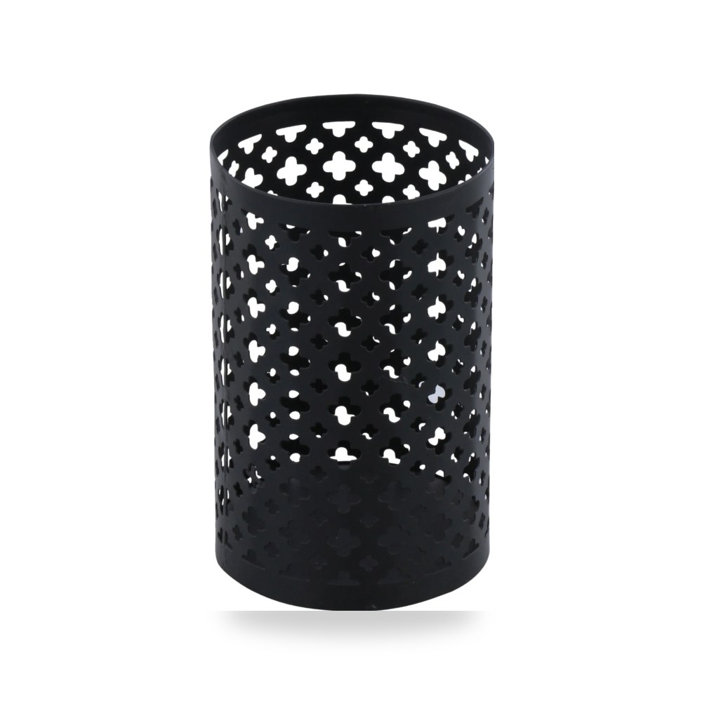 حامل شموع أسود 100090487 Alrugaib Furniture X Nice