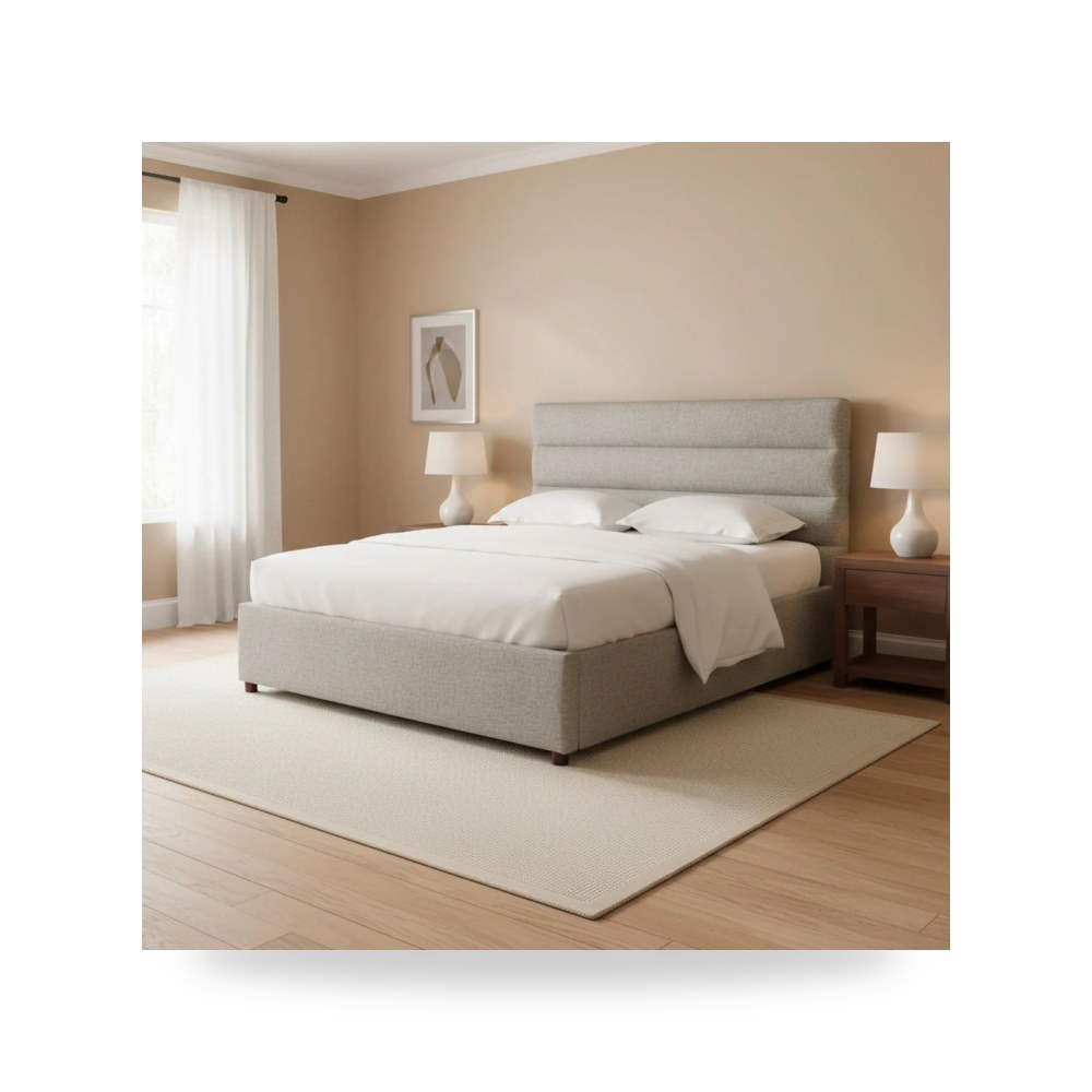 أثاث غرف نوم وأسرّة - إضاءة رمادي Takio Queen Moes - من Moe's Home - طراز RN-1139-29