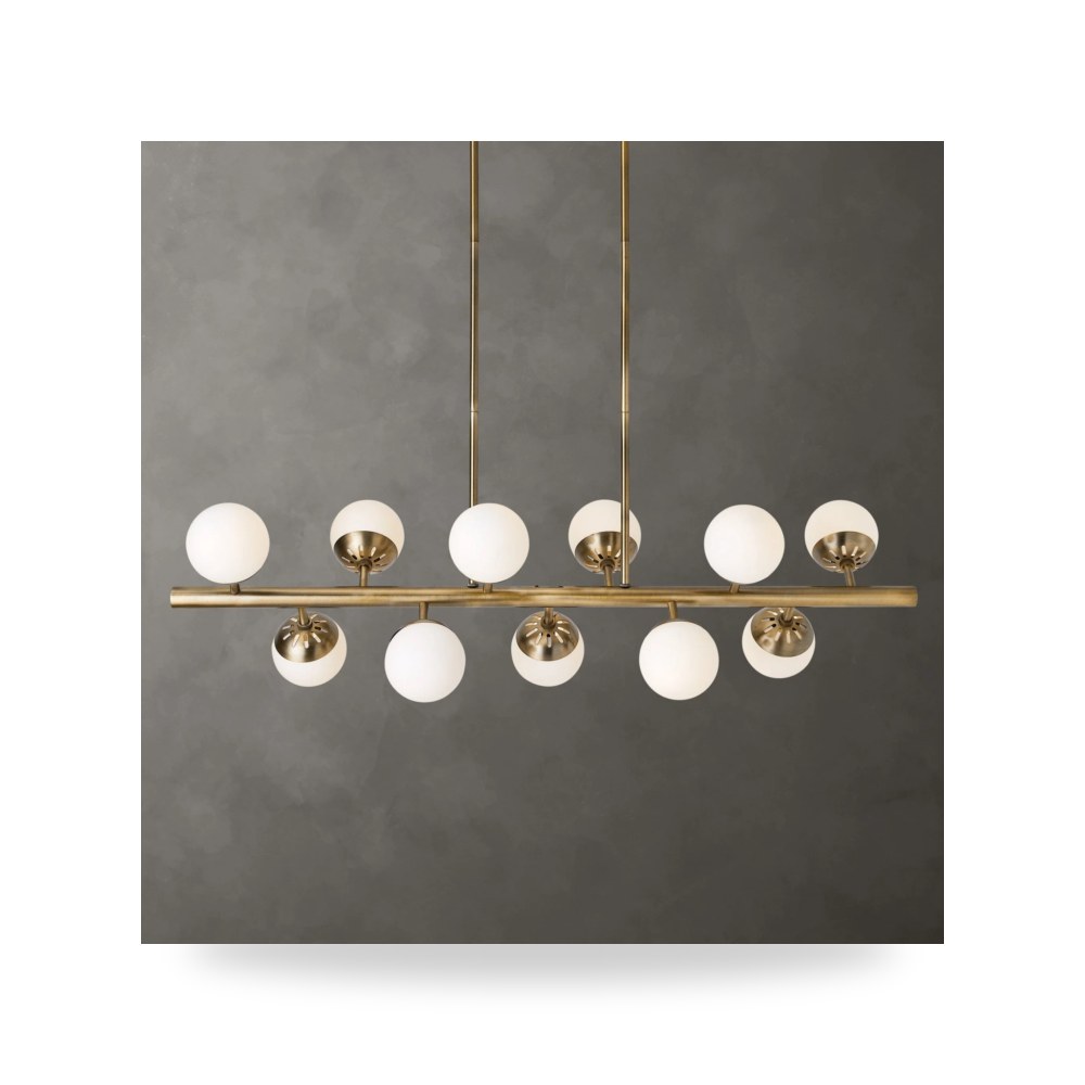 ثريا معلقة فاخرة - Uttermost Droplet 11 Light Linear Chandelier - طراز 21358-UTT