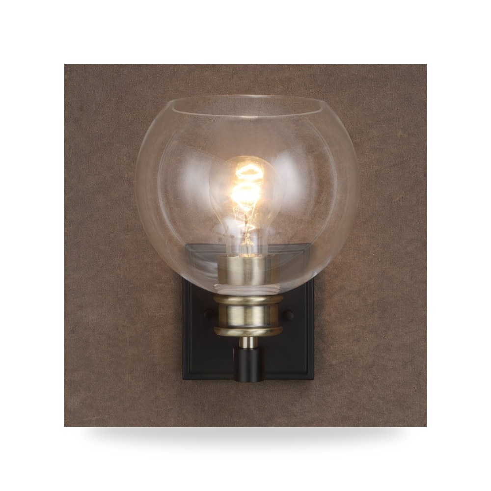 شمعدان إضاءة جداري - Kent Edison 1 Light Sconce - من Uttermost - طراز 22552-UTT - مقاس