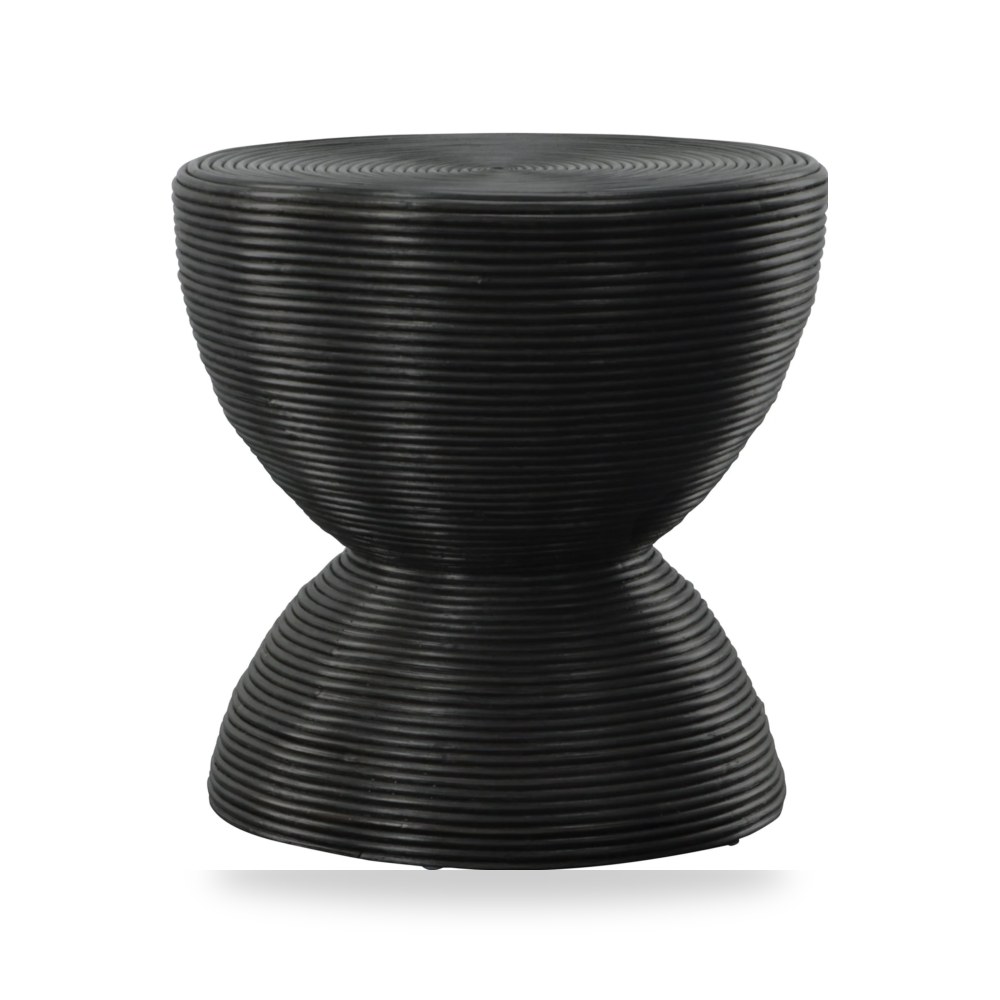 طاولة جانبية خدمة Bongo Rattan أسود أترموست Uttermost