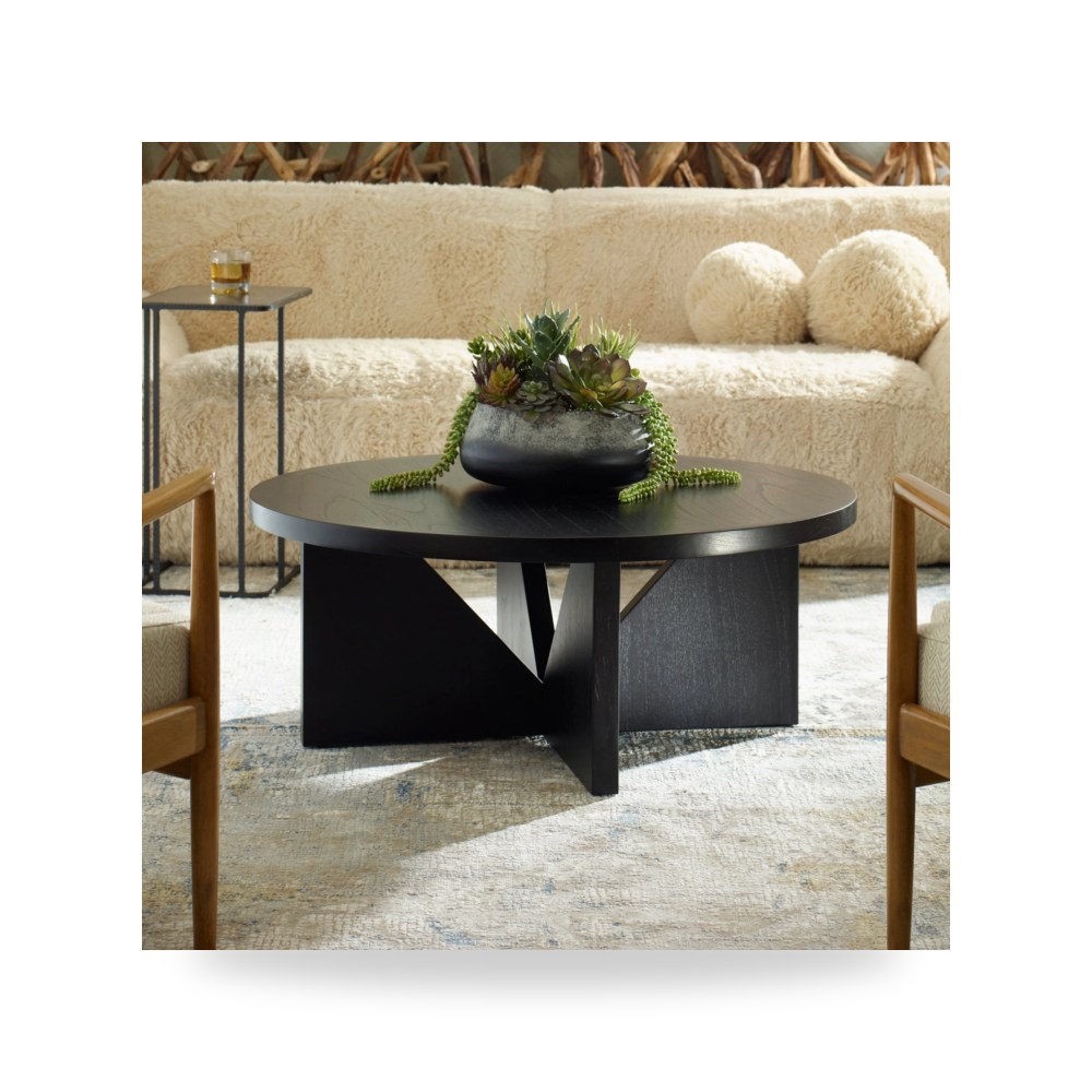 طاولة قهوة لغرفة المعيشة Nadette , Espresso من أترموست Uttermost