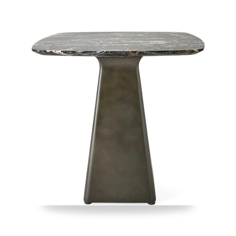 طاولة جانبية برونزي Equilateral Marble - Bronze من أترموست Uttermost