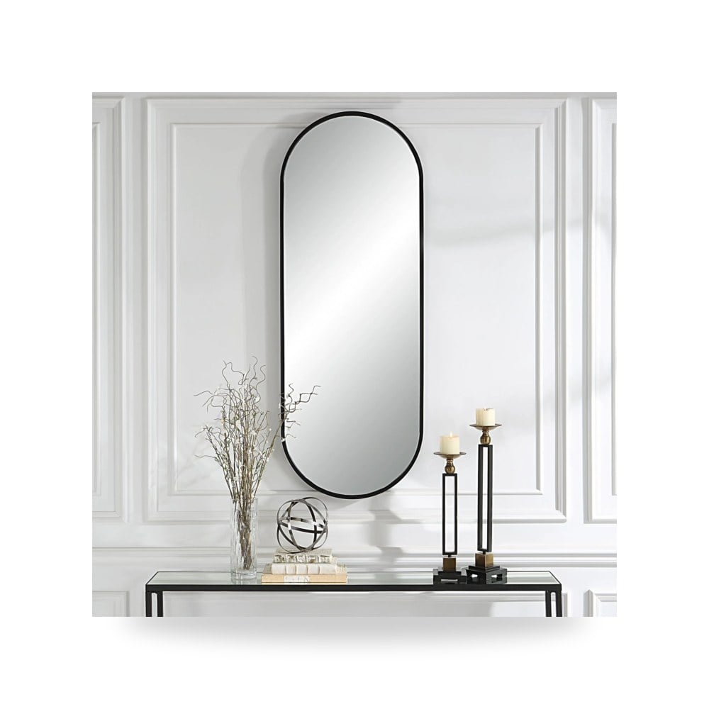مرآة أسود Varina Tall Uttermost