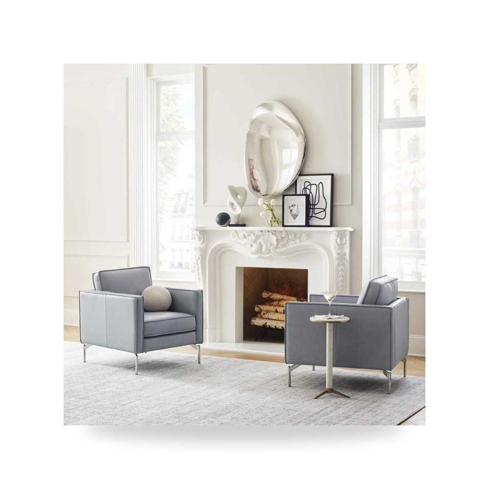 كرسي جلوس بتصميم أنيق - كرسي Retreat Uttermost معتمد - طراز R23584-UTT