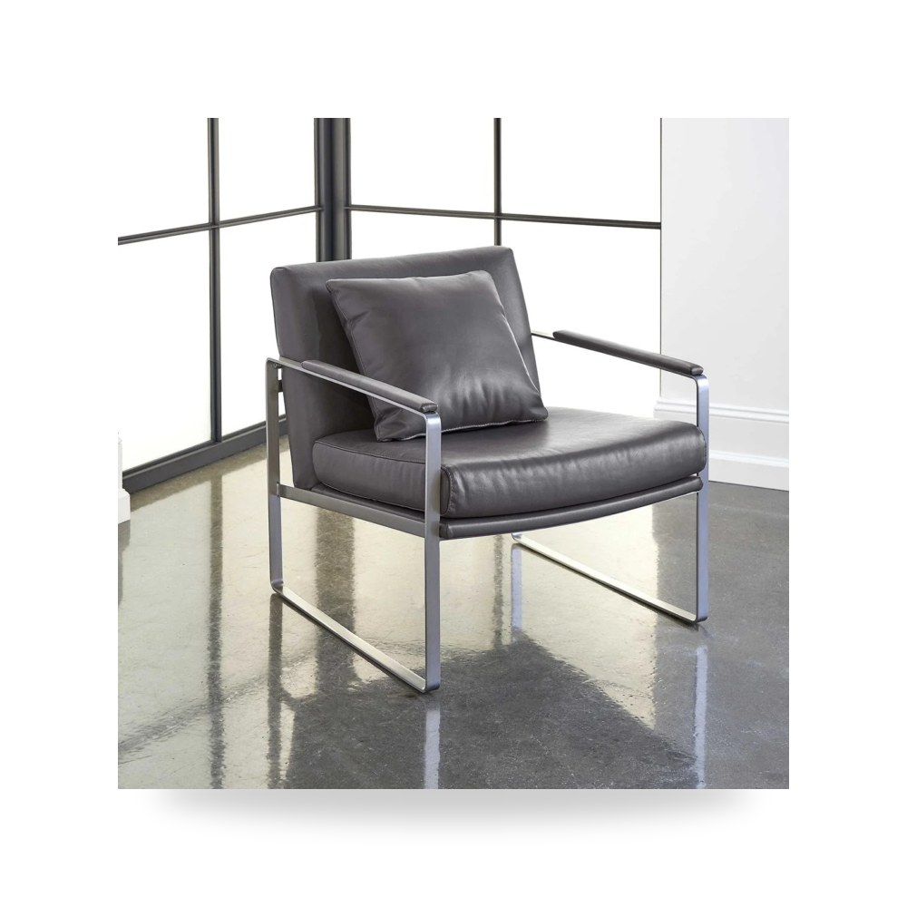 كرسي جلوس بتصميم أنيق - كرسي Four Square Uttermost - طراز R23543-UTT