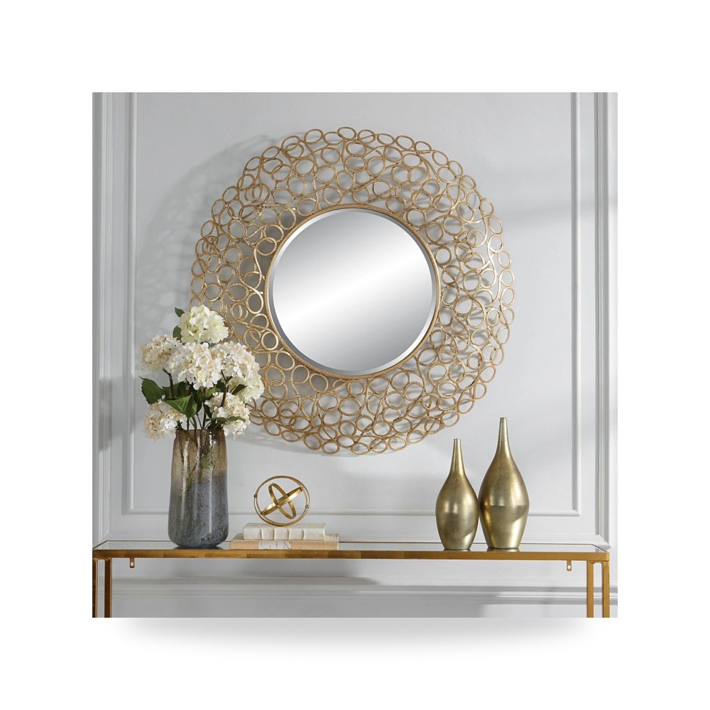 مرآة ديكور Swirl Round Uttermost