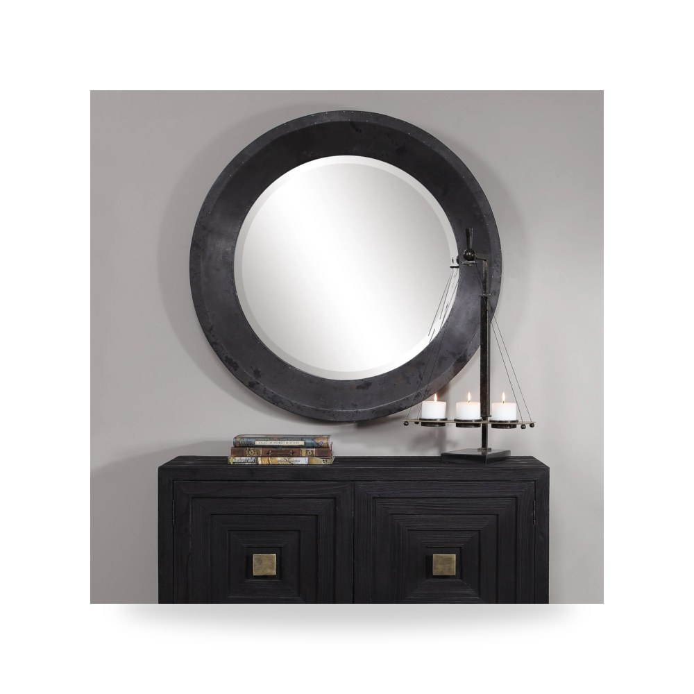 مرآة ديكور Frazier Round Uttermost