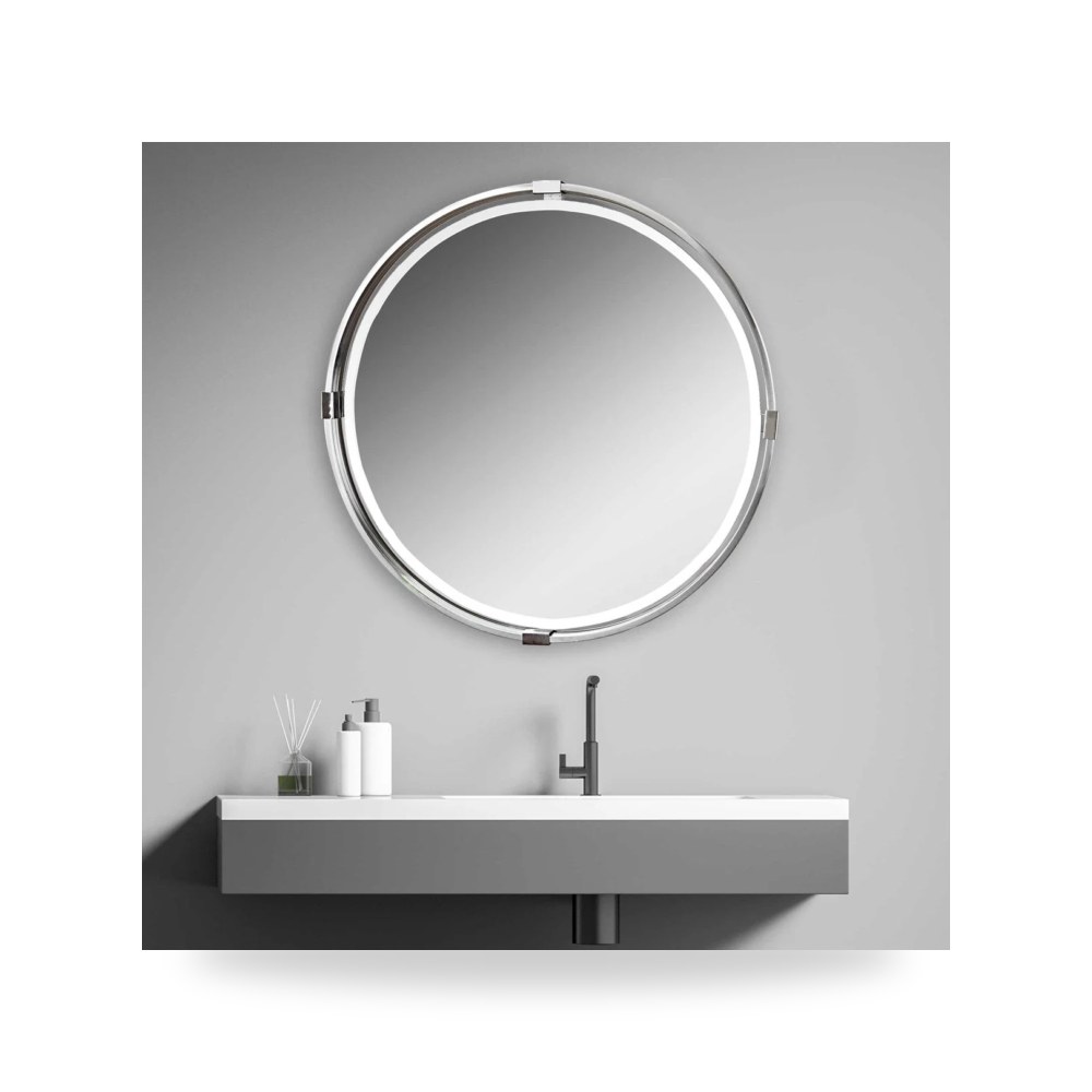 مرآة ديكور Tazlina Round Uttermost