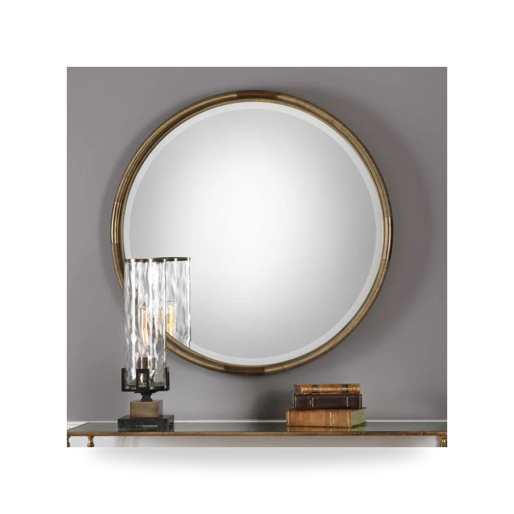 مرآة ديكور Finnick Round Uttermost