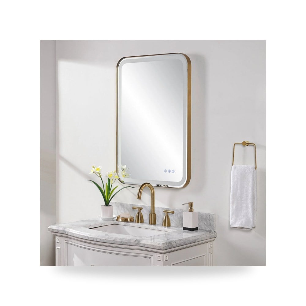 مرآة نحاس أصفر Crofton Uttermost