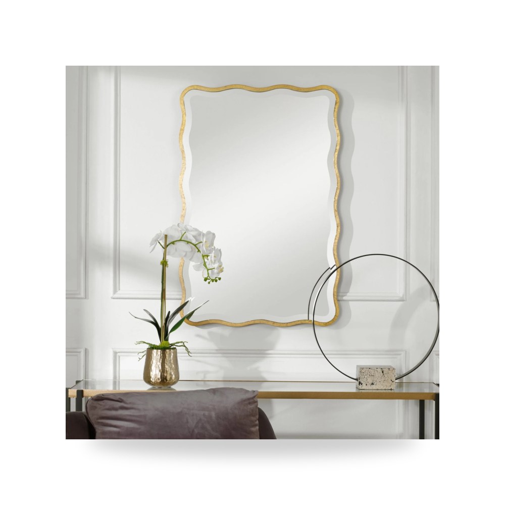 مرآة ذهبي Aneta Uttermost