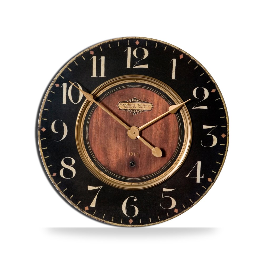 ساعة حائط ديكورية كلاسيكية وعصرية فاخر أترموست (Uttermost)