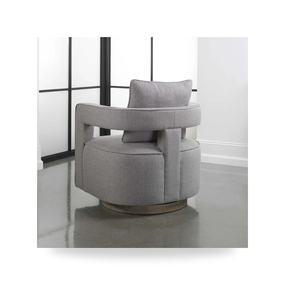 كرسي جلوس بتصميم أنيق - كرسي Nixon Swivel Uttermost - طراز R23489-UTT