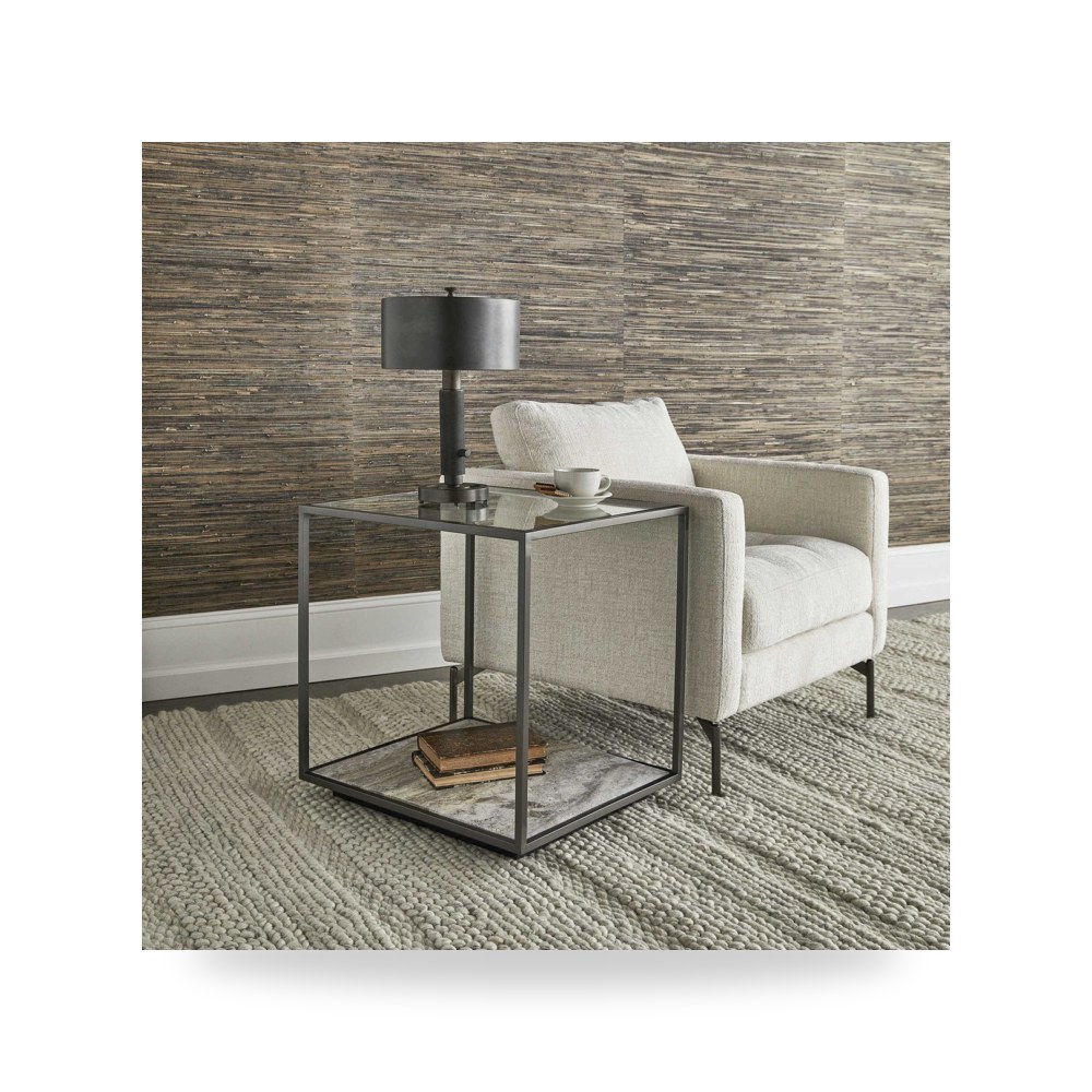 كرسي جلوس بتصميم أنيق - كرسي عاجي Ventura Chenille Uttermost - طراز R23722-UTT