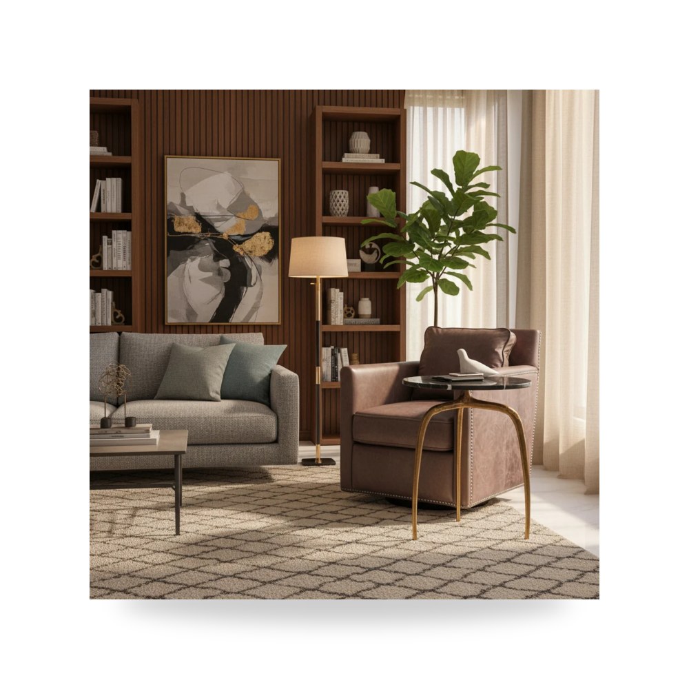 طاولة جانبية Wishbone أترموست Uttermost