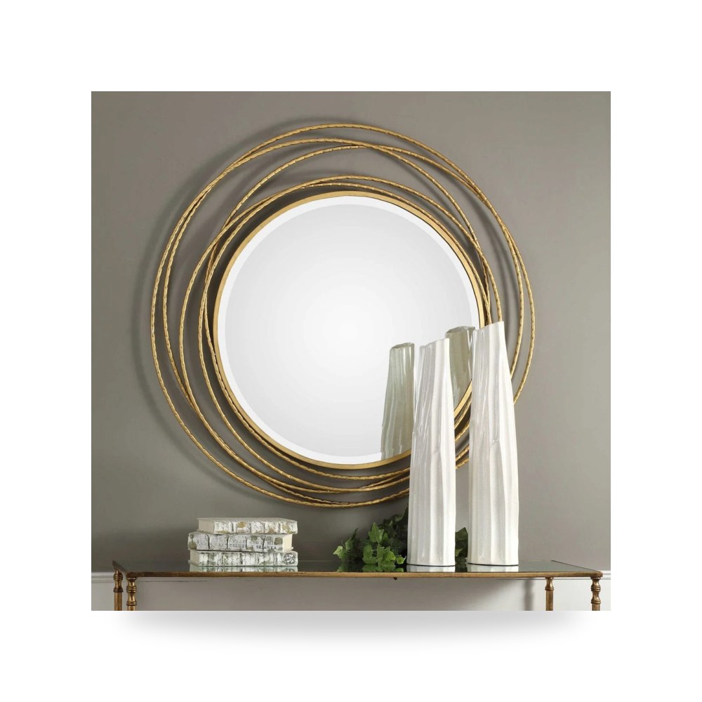 مرآة ديكور Whirlwind Round Uttermost