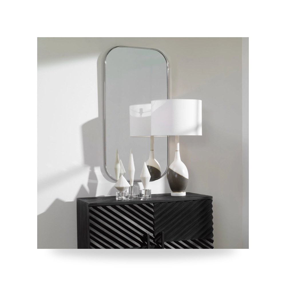 مرآة ديكور Taft Polished Nickel Uttermost