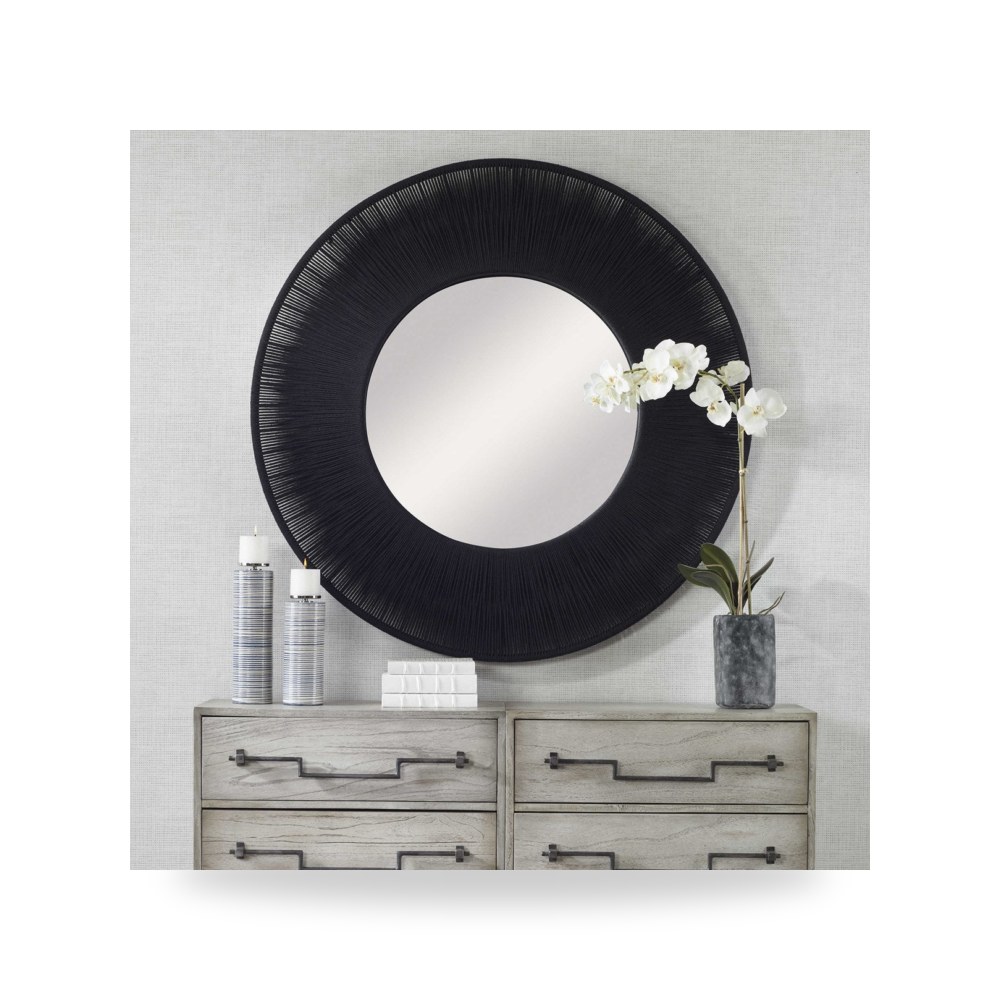 مرآة جدارية أسود Uttermost موديل 9823 UTT