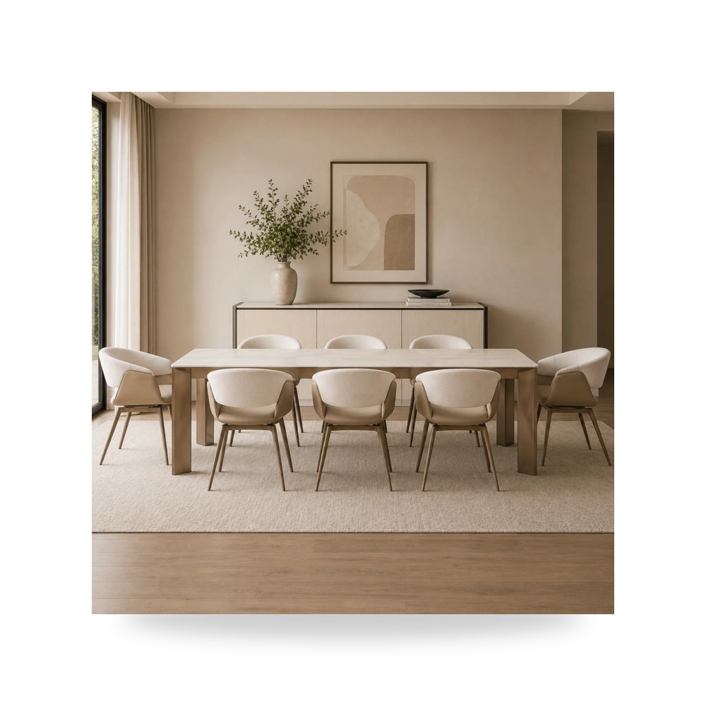 طقم غرفة طعام روتس موديل R2085 موديل R2085-DCT1008-Set