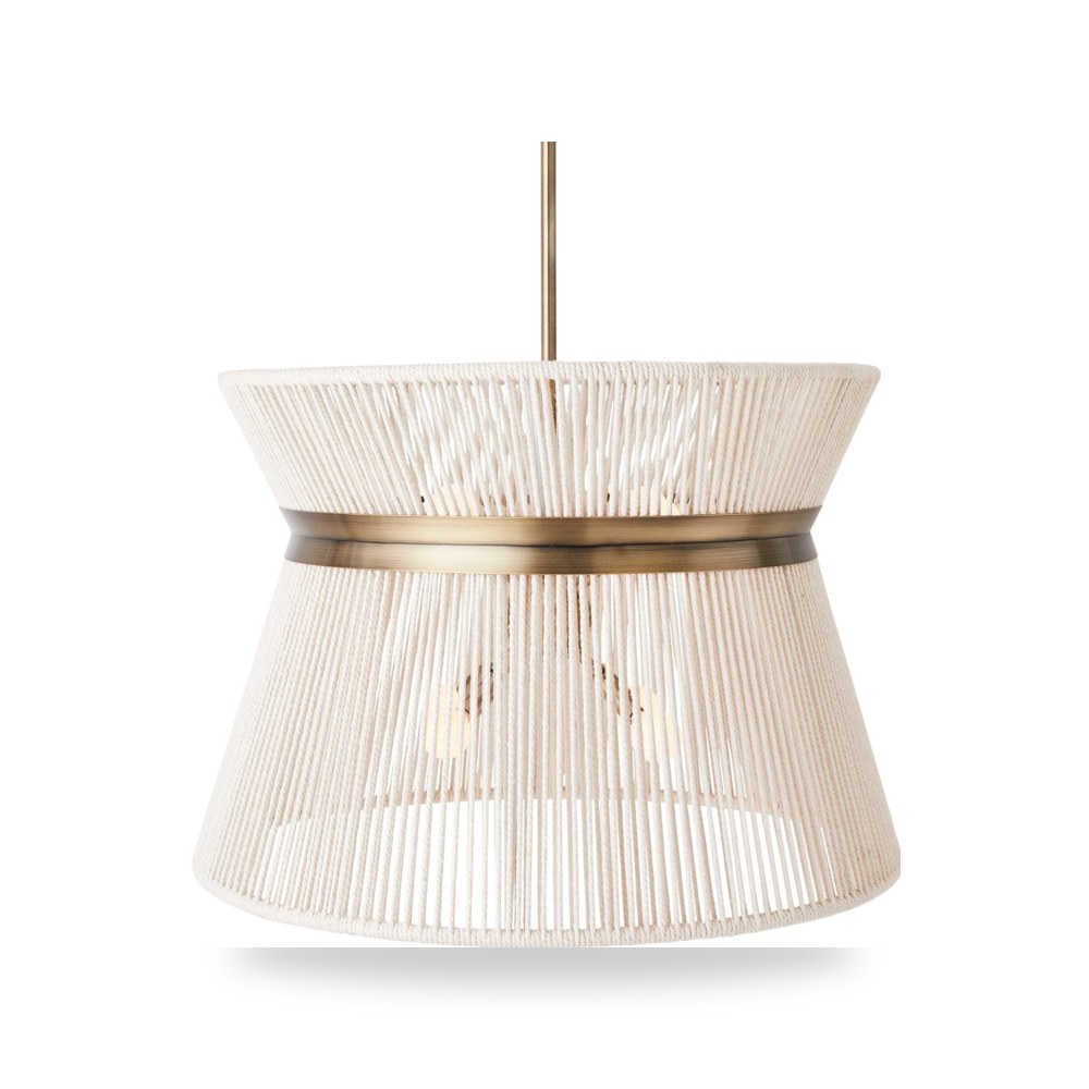 تعليقة إضاءة أبيض من أترموست Uttermost موديل R21574-utt