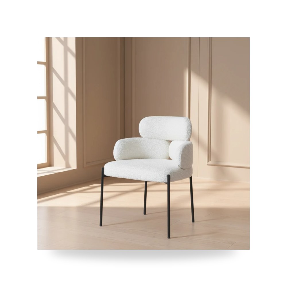 كرسي طعام فاخر - كرسي طعام Loft - طراز R2261-D0002C