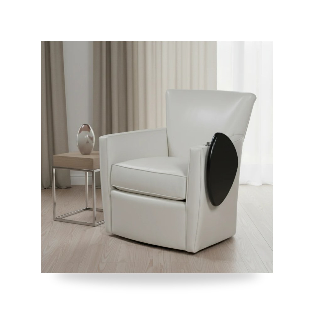 كرسي جلوس بتصميم أنيق - Product OverviewGaither Swivel Chair with - من Fairfield Chair