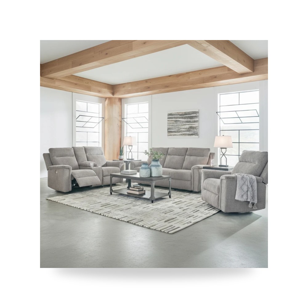 طقم كنب غرفة معيشة آشلي Ashley Furniture موديل 33201 Motion موديل 33201-Motion-Kit Ashley