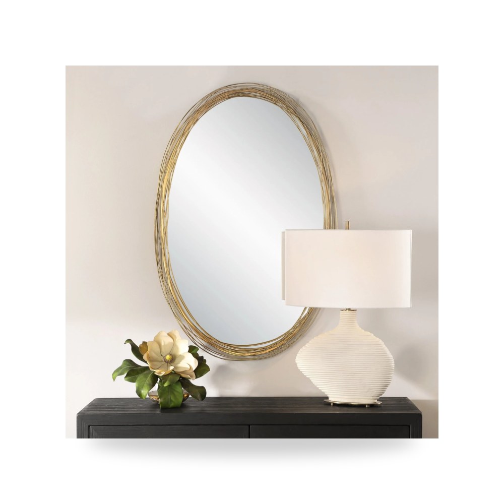 مرآة ديكور Gillian Oval Uttermost