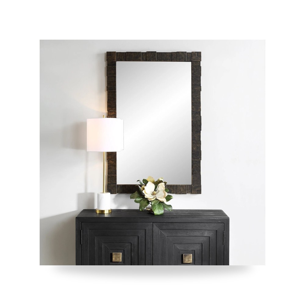 مرآة ديكور Bustelo Dark Bronze Uttermost