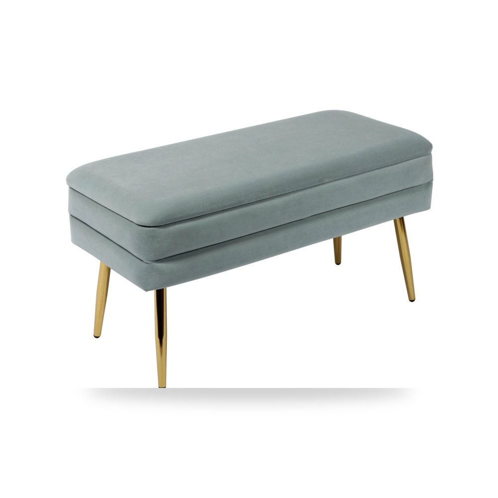 مقعد قطيفة أزرق توف فيرنتشر TOV Furniture