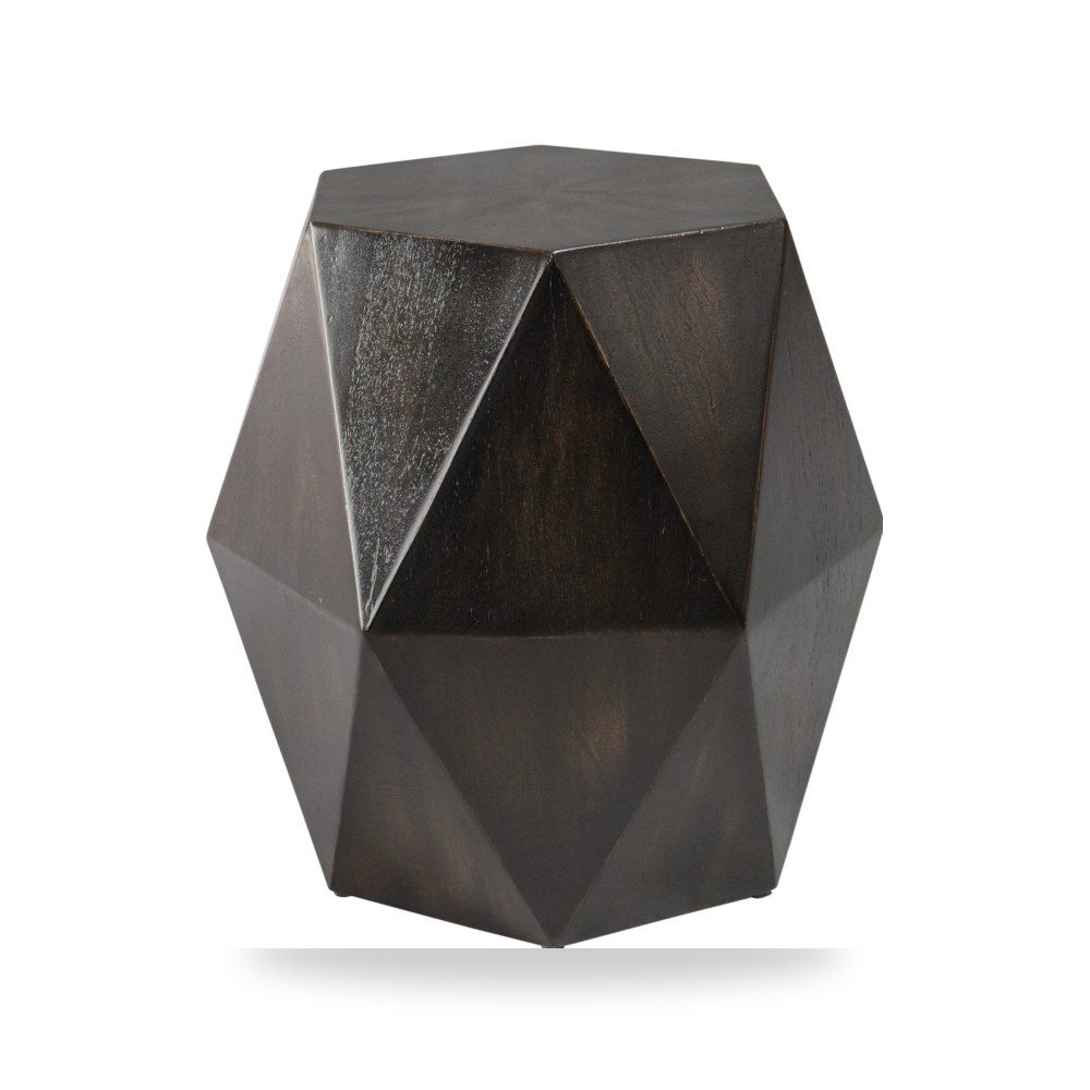 طاولة Volker Geometric Accent أسود أترموست Uttermost