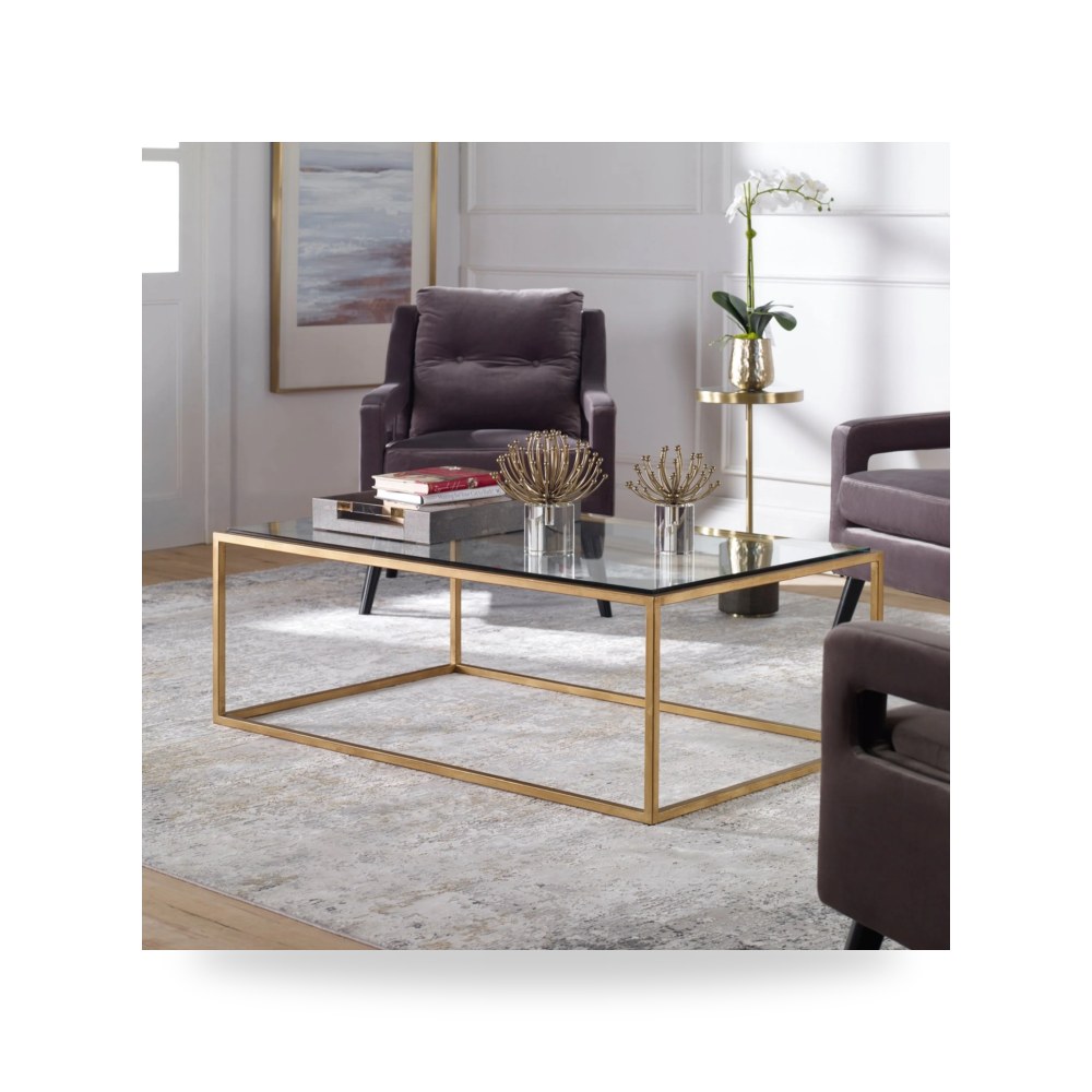 طاولة قهوة ذهبي أترموست Uttermost Bravura