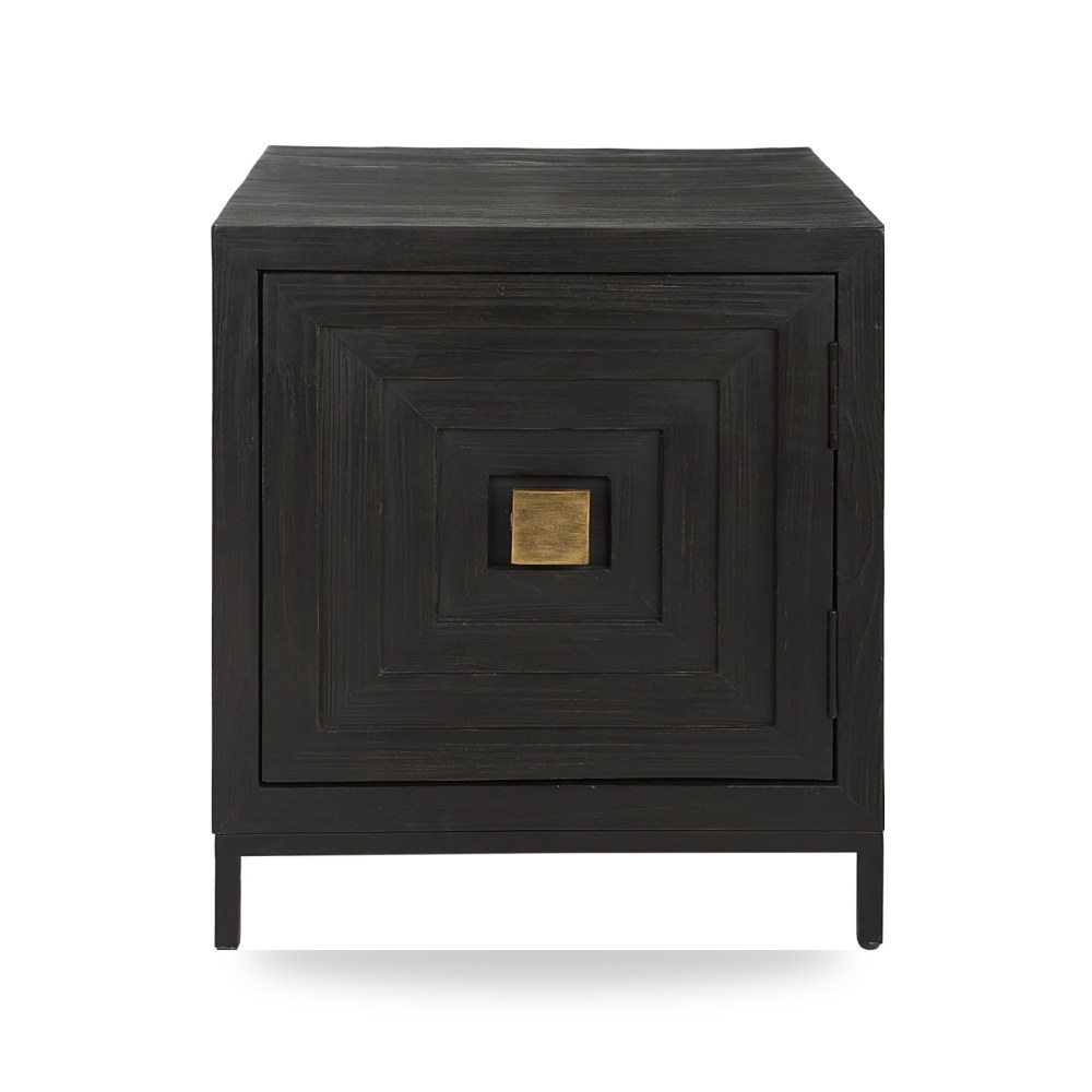 طاولة جانبية خدمة Aiken Geometric Cabinet - أترموست Uttermost