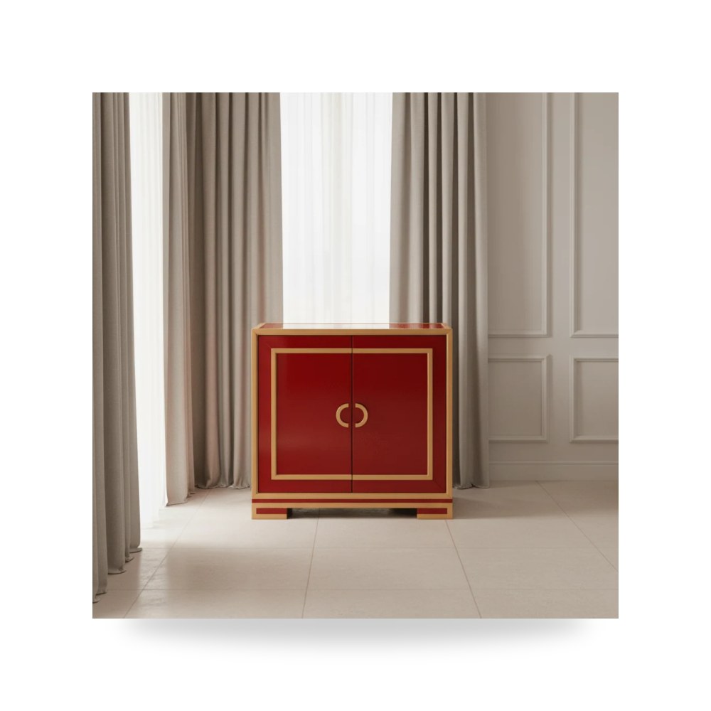 زجاج ذهبي Two Wine Hooker Furniture