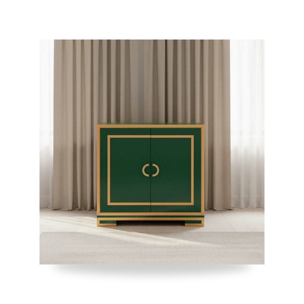 زجاج ذهبي Two Emerald Hooker Furniture