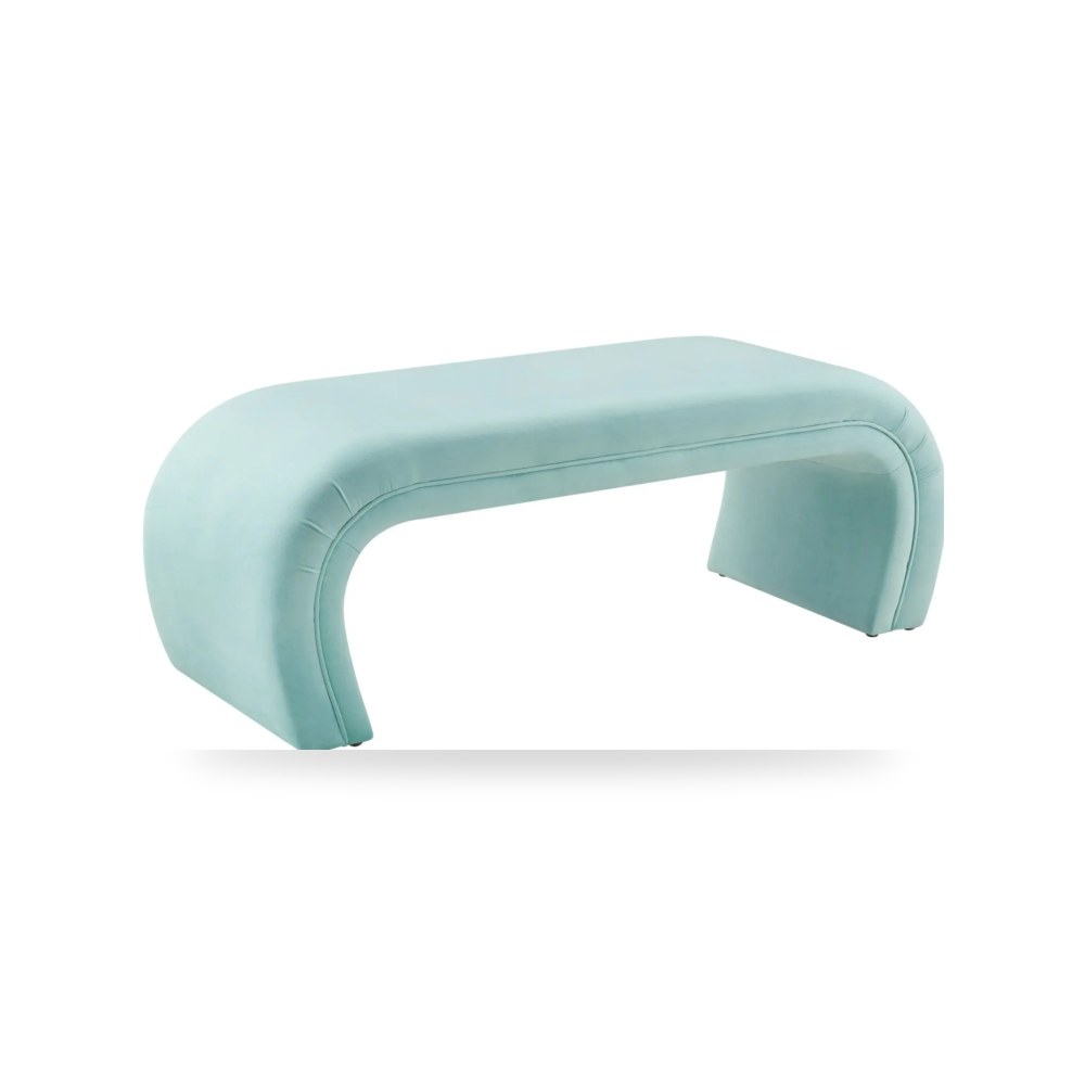 مقعد قطيفة أزرق Kenya Bright توف فيرنتشر TOV Furniture
