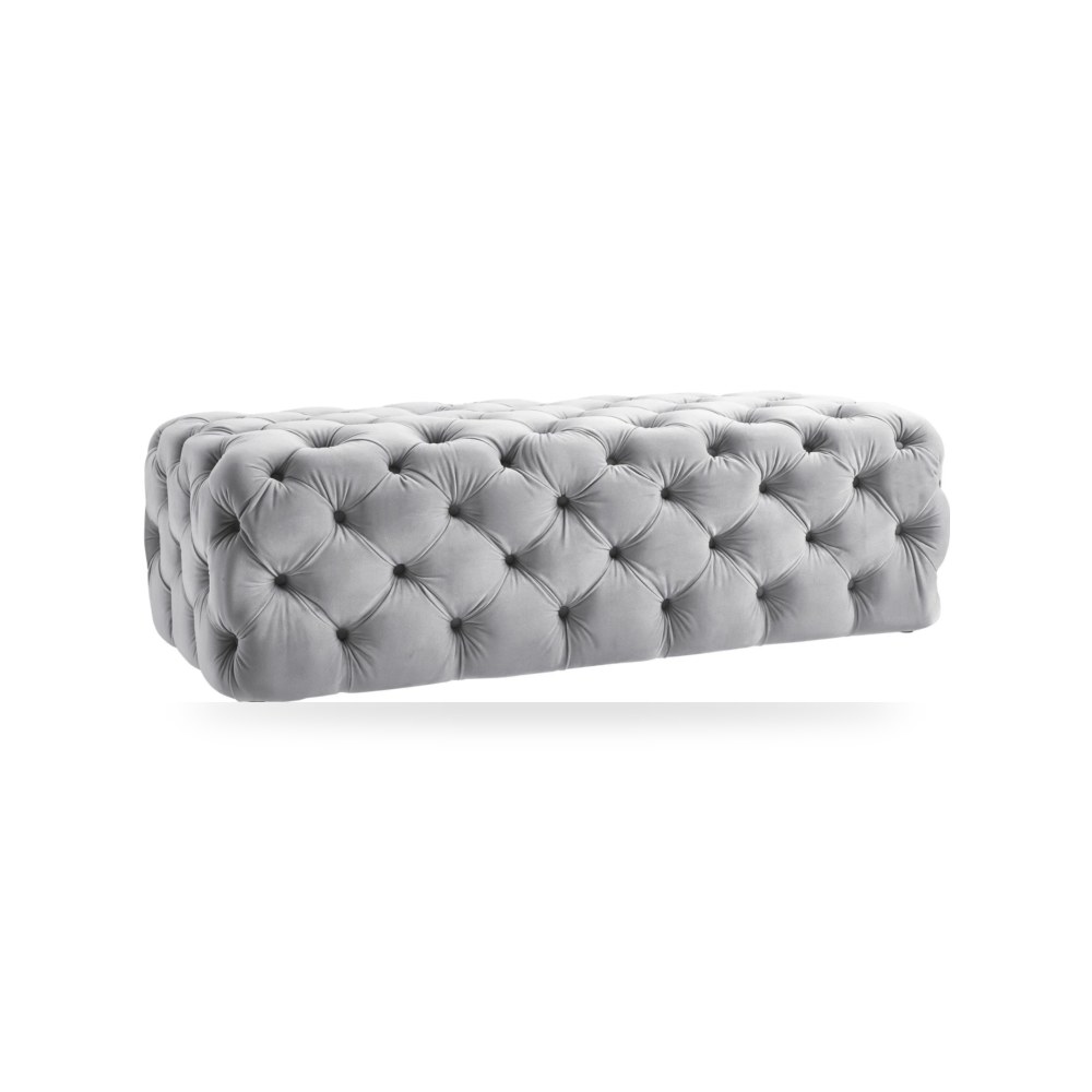 بوف قطيفة رمادي Kaylee توف فيرنتشر TOV Furniture موديل TOV-O65