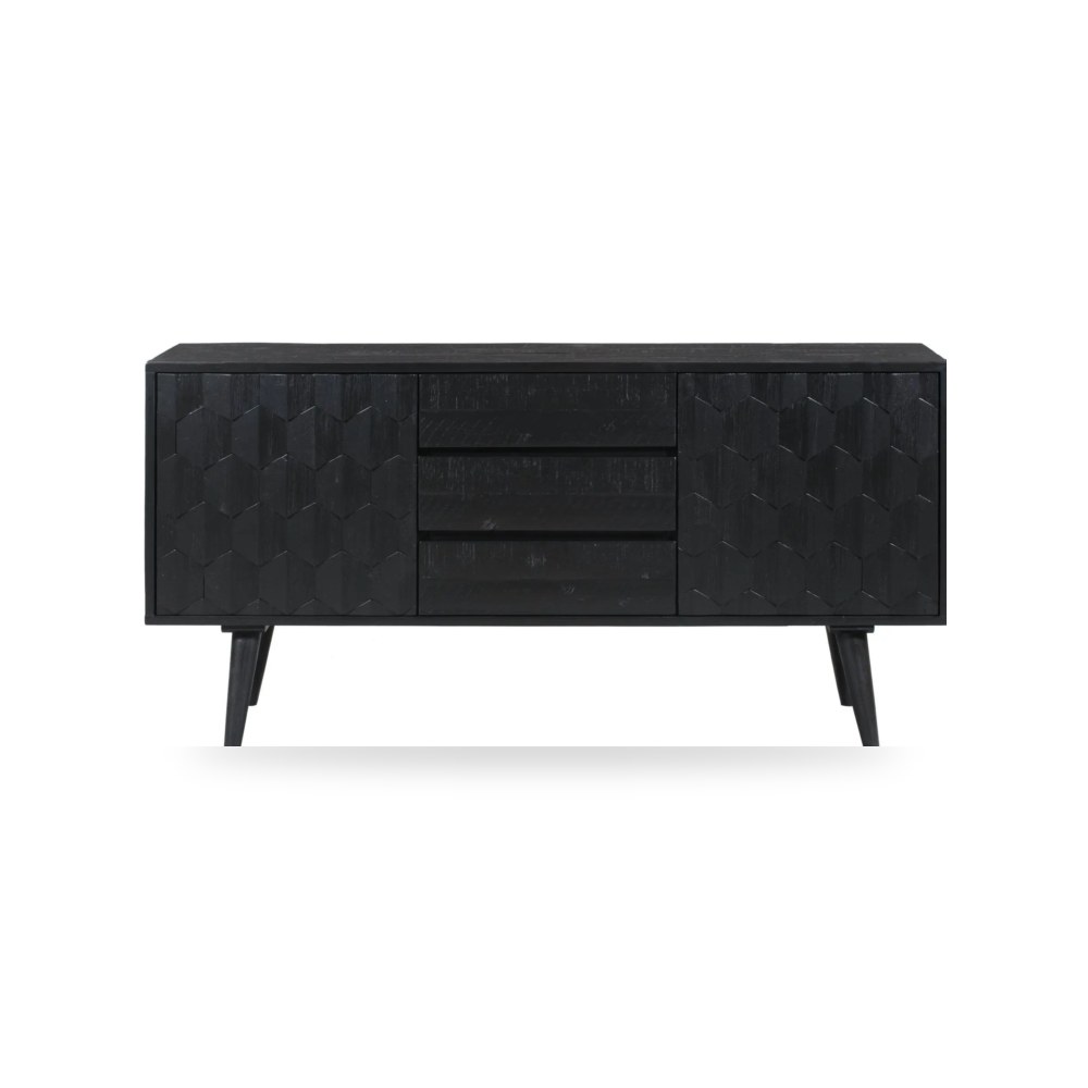أسود Valentina Buffet توف فيرنتشر TOV Furniture