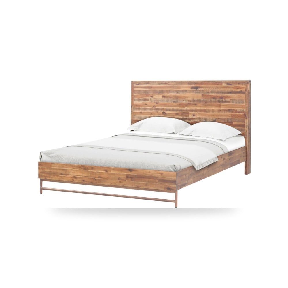 سرير نوم فاخر - Bushwick Wooden Queen Bed - من TOV Furniture - طراز TOV-B7050