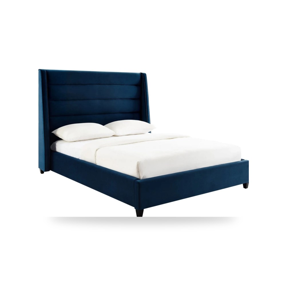 سرير قطيفة كحلي Koah Queen توف فيرنتشر TOV Furniture