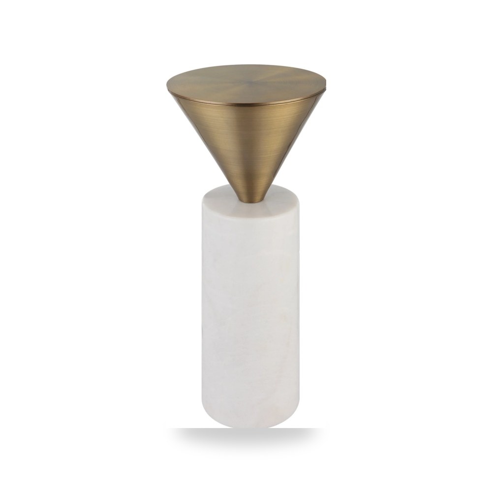 طاولة Top Hat Drink , Brass أترموست Uttermost