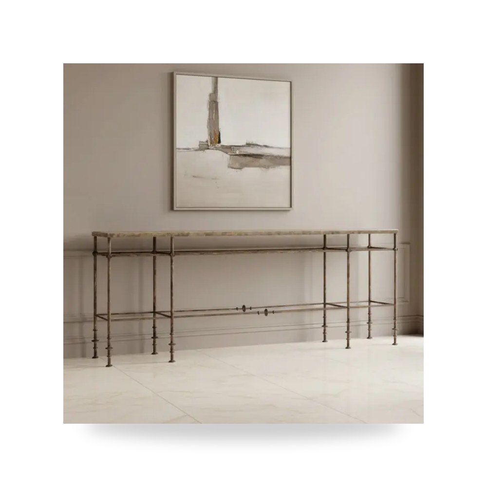 بوف ومسند قدم عثماني - بوفيه كونسول Hooker موديل 6960 85001 00 - من Hooker Furniture