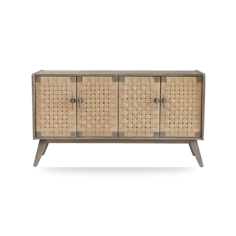 بوف ومسند قدم عثماني - بوفيه كونسول Hooker موديل D483 100 - من Hooker Furniture