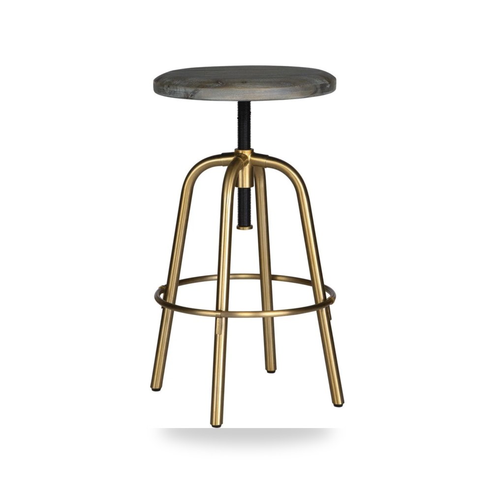 كرسي جلوس بتصميم أنيق - كرسي Revolve Counter Uttermost - طراز 22976-UTT