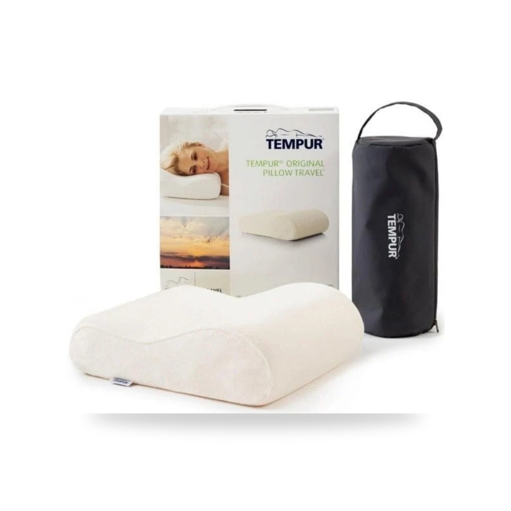 وسادة نوم مريحة - Pillow Tempur Travel 31x25 - طراز BQ000139